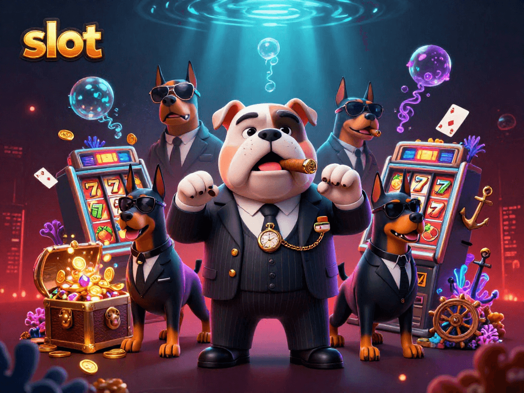 Spin and win big with the slot game featuring colorful reels and jackpot treasures.
