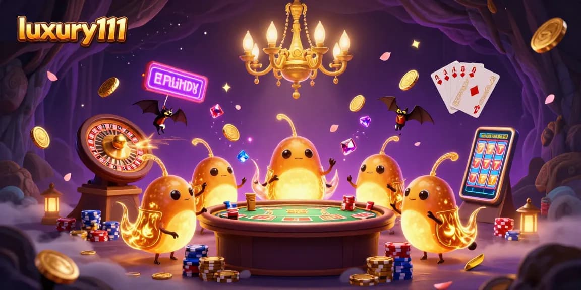 luxury111 menyuguhkan pengalaman kasino dengan roh bercahaya dan dealer kelelawar