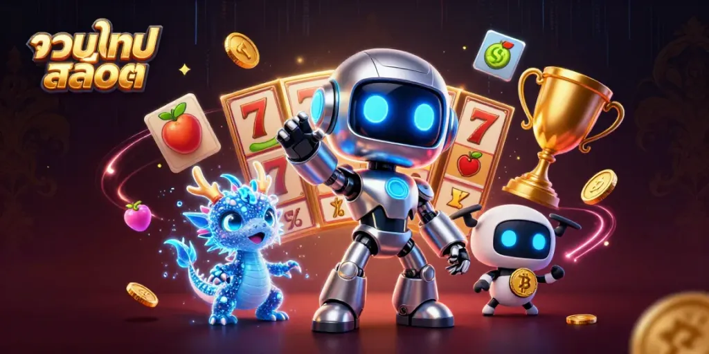 Experience the vibrant world of รวมเกมสล็อต with dynamic game elements and engaging characters.