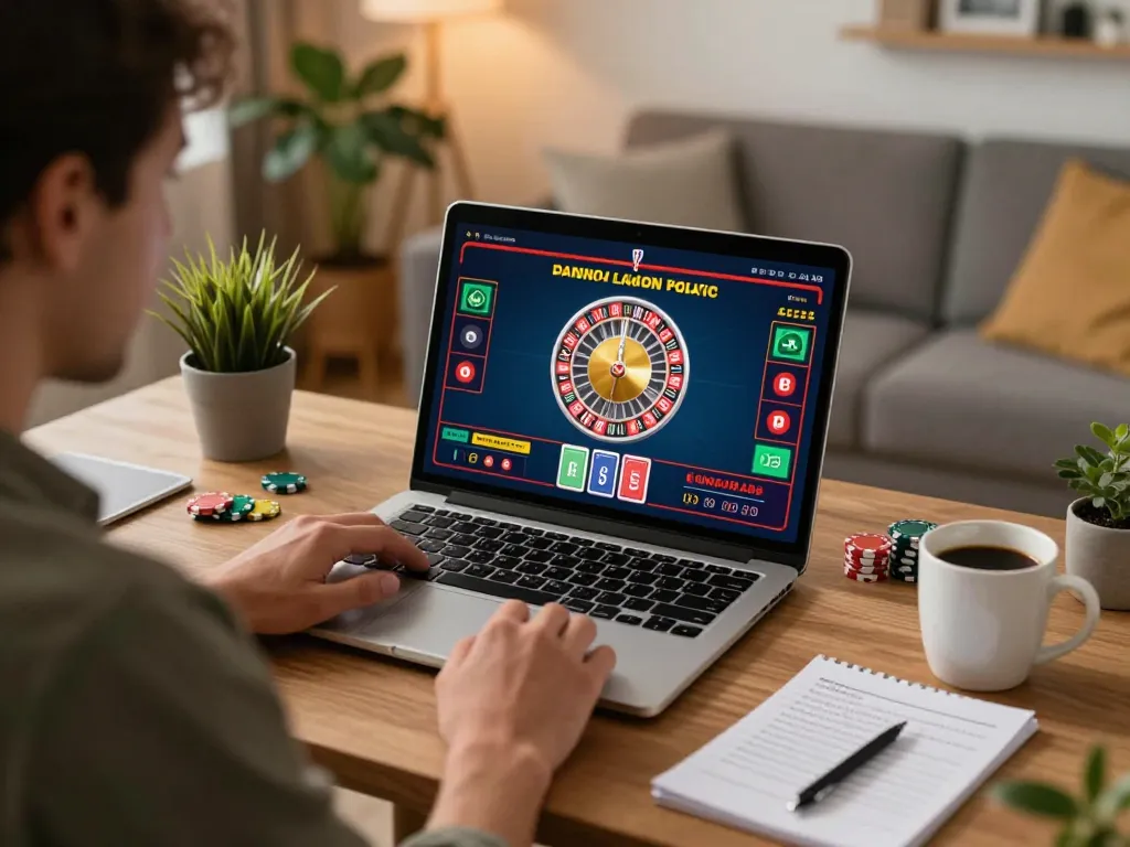 Engaging view of an online gaming session at CasinoAtlas, showcasing live dealer roulette.