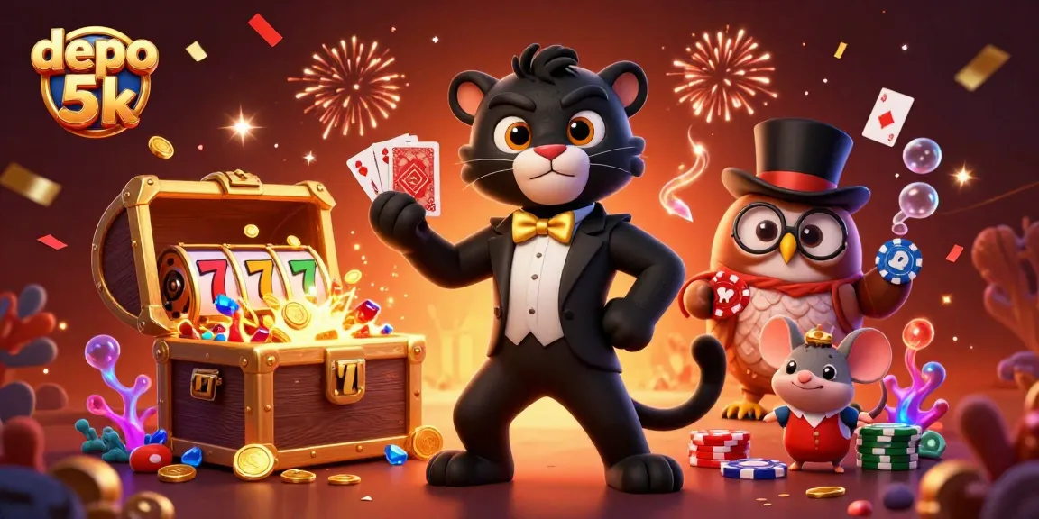 Permainan slot gacor di depo 5k dengan banyak kemenangan dan hadiah menarik.