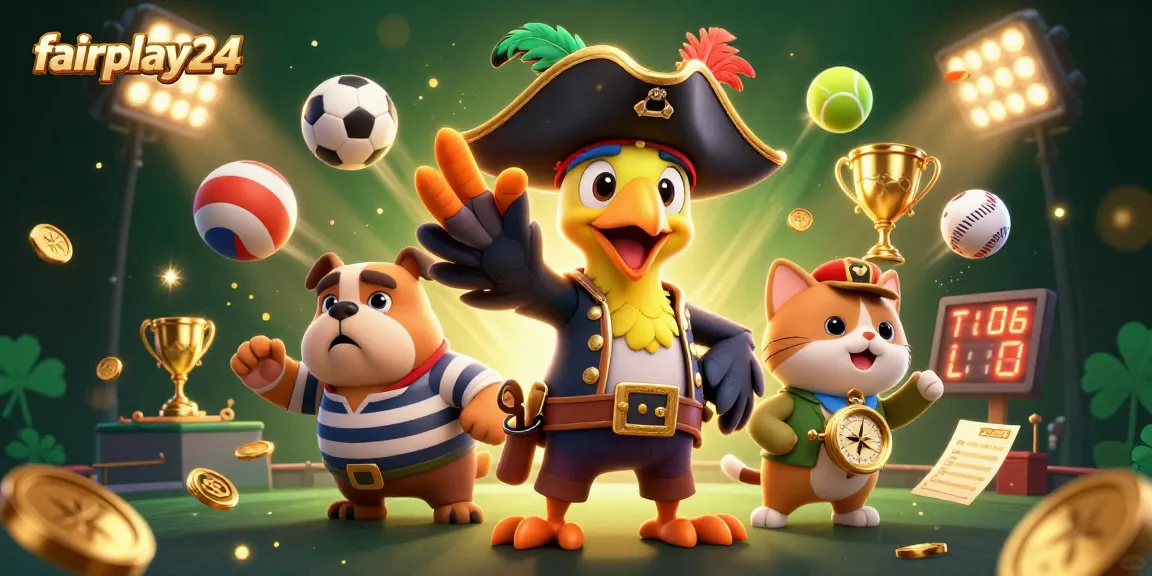 Engage with fairplay24 to bet on thrilling sports action with vibrant 3D elements and dynamic visuals.