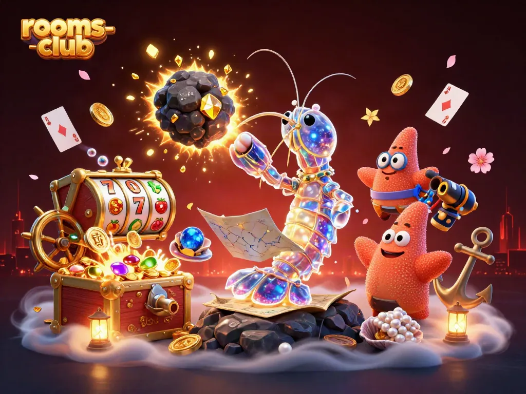 Beraksi dengan slot online di rooms-club, samurai mantis dan bintang pemandu menjelajahi harta karun