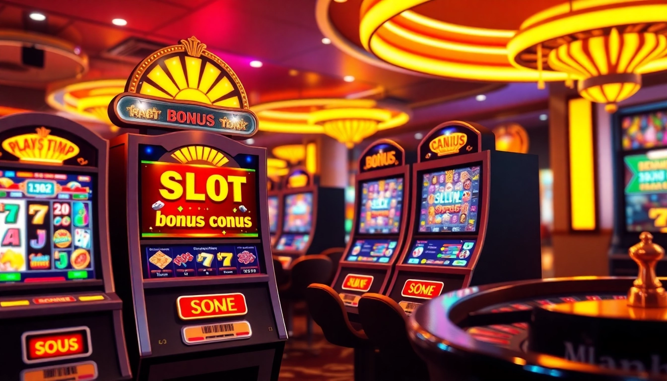 Experience the thrill of winning with a slot bonus new member at a luxurious online casino.