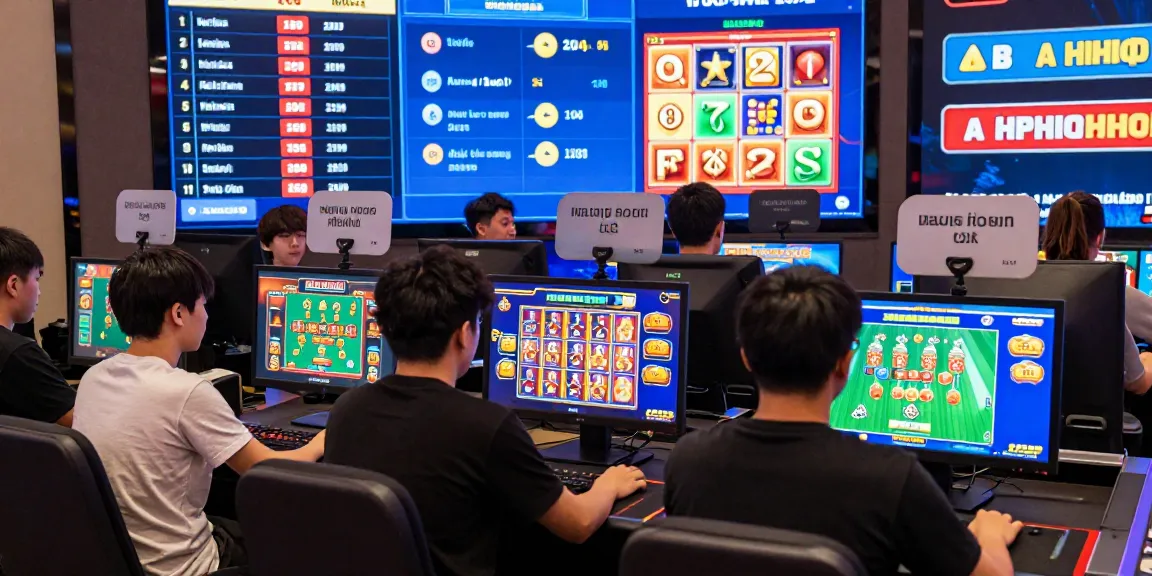 Players immersed in game bài đổi thưởng, illustrating vibrant virtual gaming excitement and community engagement.