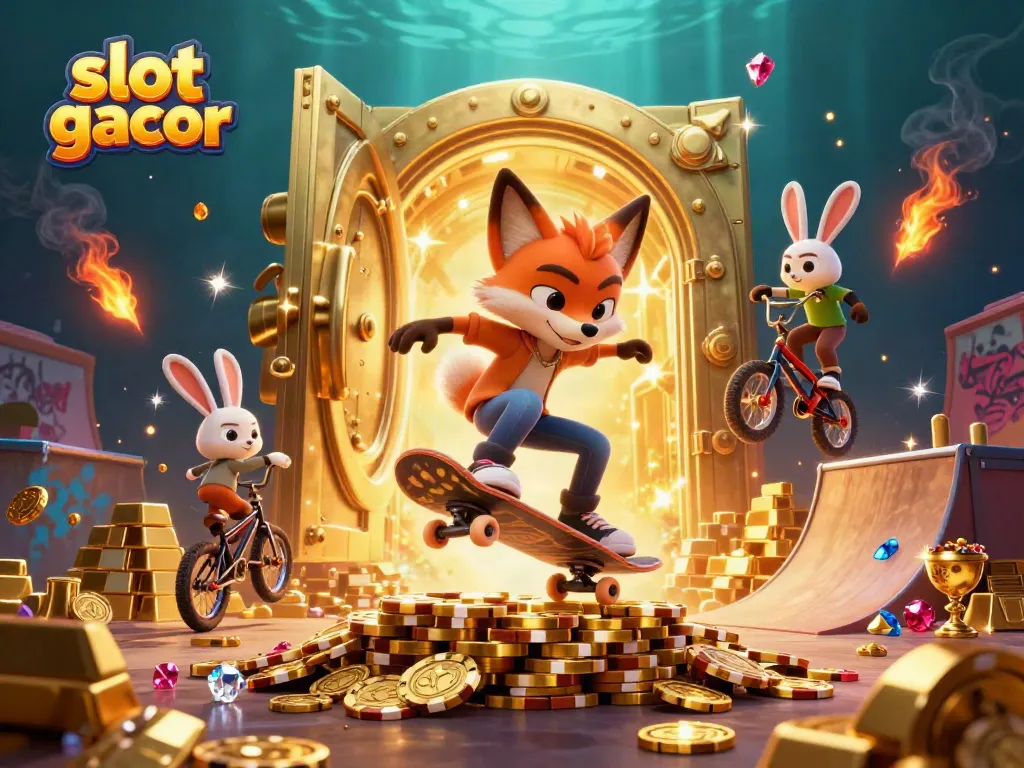 Experience thrilling gameplay with vibrant slot gacor characters and rich casino elements.