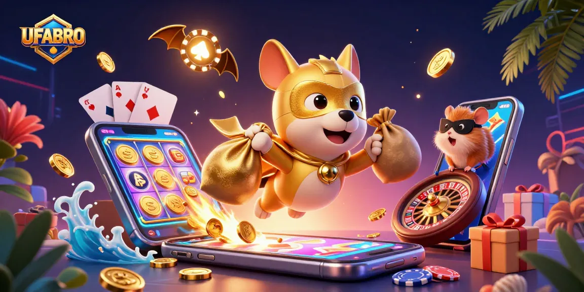 Win big with UFABRO's thrilling casino games featuring vibrant 3D action and dynamic elements.