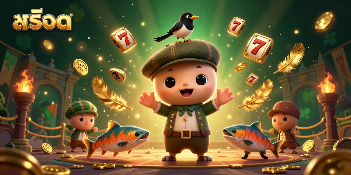 Spin the reels of สล็อต with a whimsical 3D scene featuring Nessie and friends!