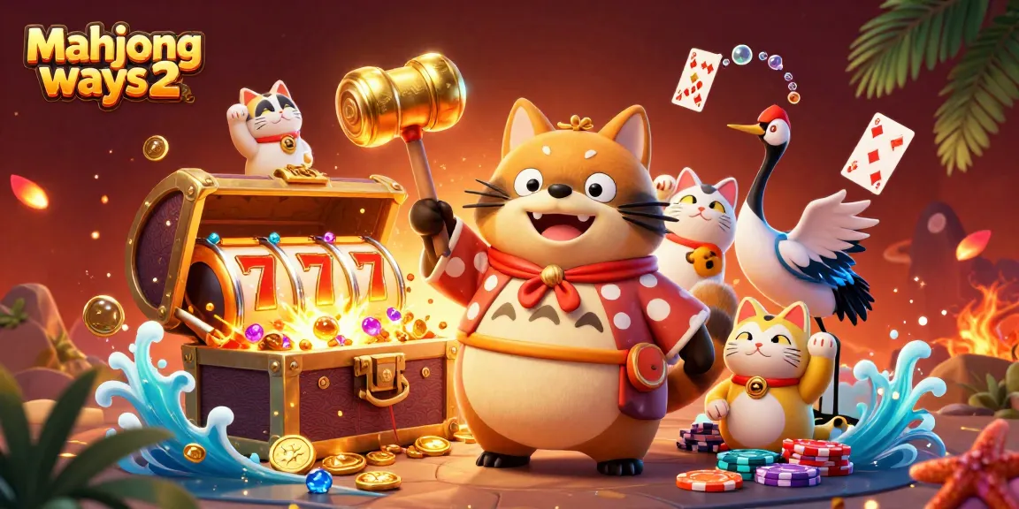 Experience the excitement of mahjong ways 2 with colorful characters and dynamic casino elements.
